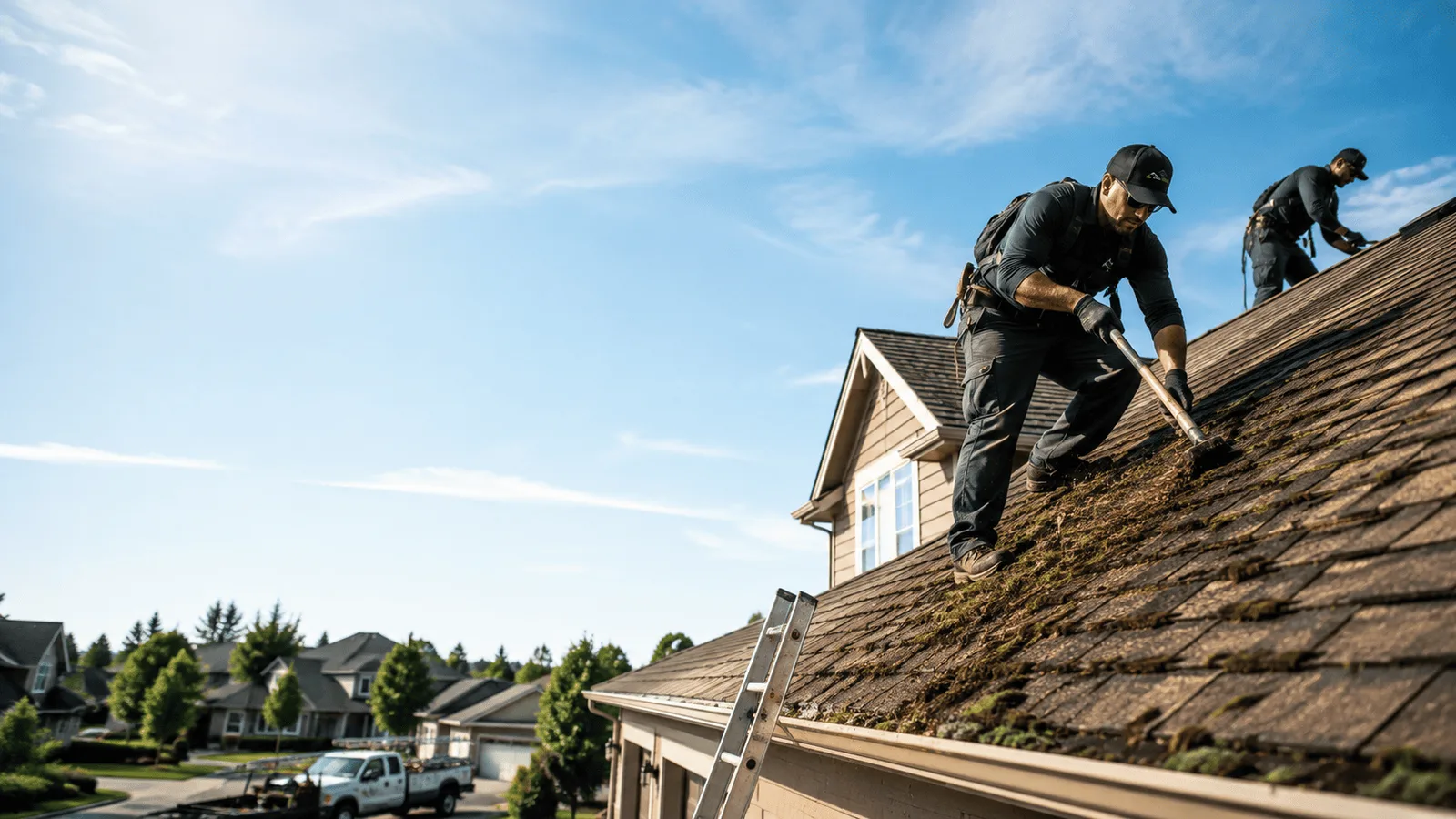 Roof Moss Removal in Thurman, OH near me